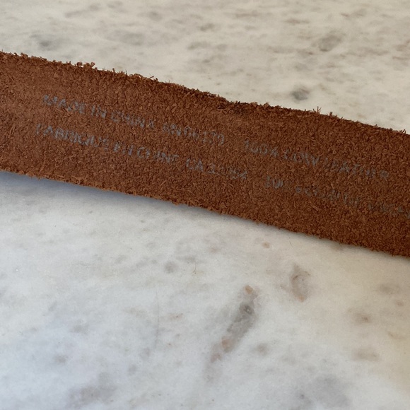 Vintage BDG by Urban Outfitters Women’s Brown Leather Belt L - Picture 4 of 5